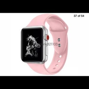 Pink Apple Watch Sport band